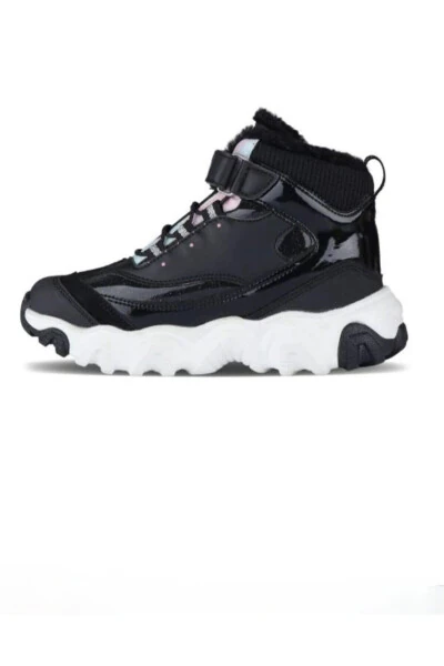 Ortopedik Kız Çocuk İçi Kürklü Siyah Bot Radus - Modazone (1)