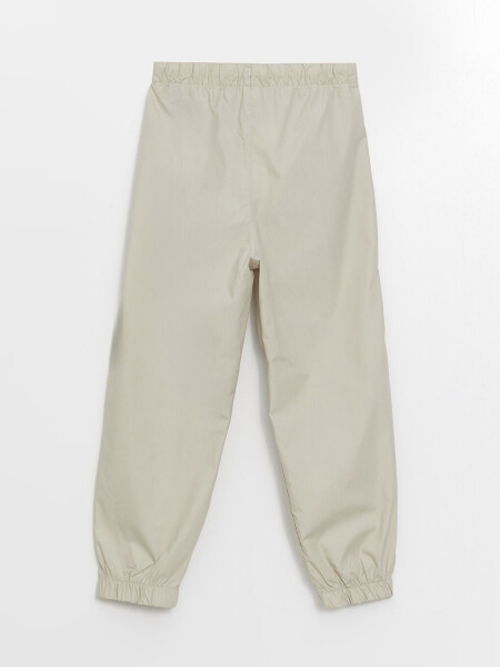 Gri Rahat Kalıp Beli Lastikli Erkek Çocuk Jogger Pantolon-Gri - 4
