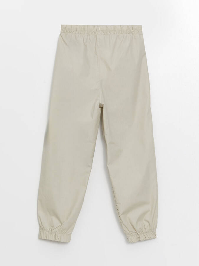 Gri Rahat Kalıp Beli Lastikli Erkek Çocuk Jogger Pantolon-Gri - 4