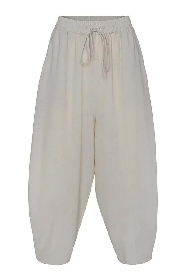 Rahat Kesim Basic Pantolon-Taş - 1