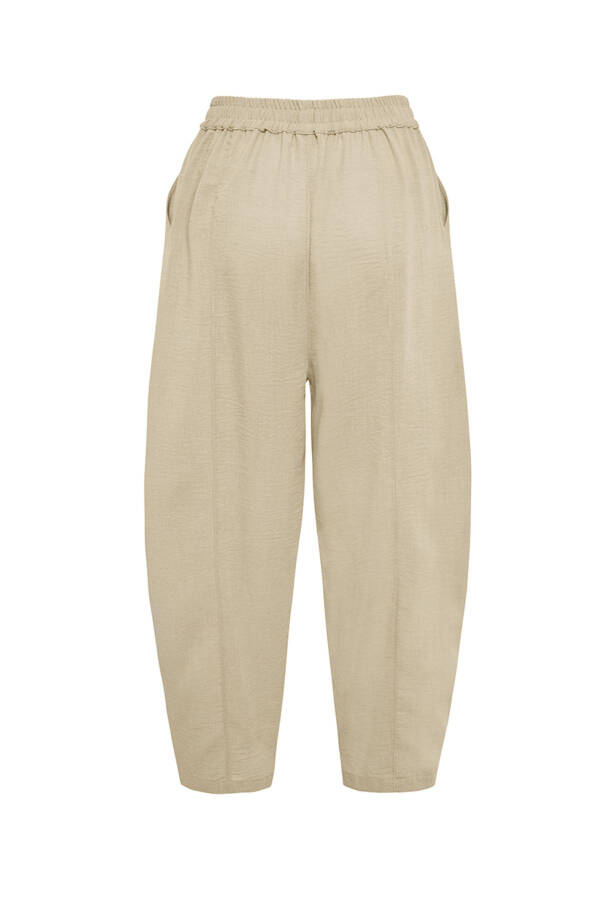 Rahat Kesim Basic Pantolon - Vizon - 3