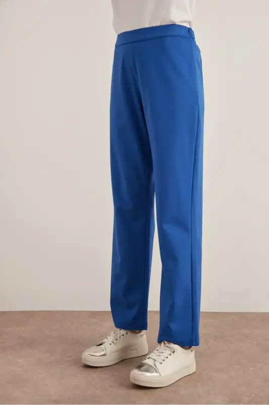 Rahat Kesim Pantolon - Mavi - 2