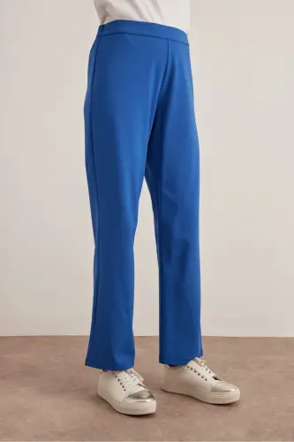 Rahat Kesim Pantolon - Mavi - 4