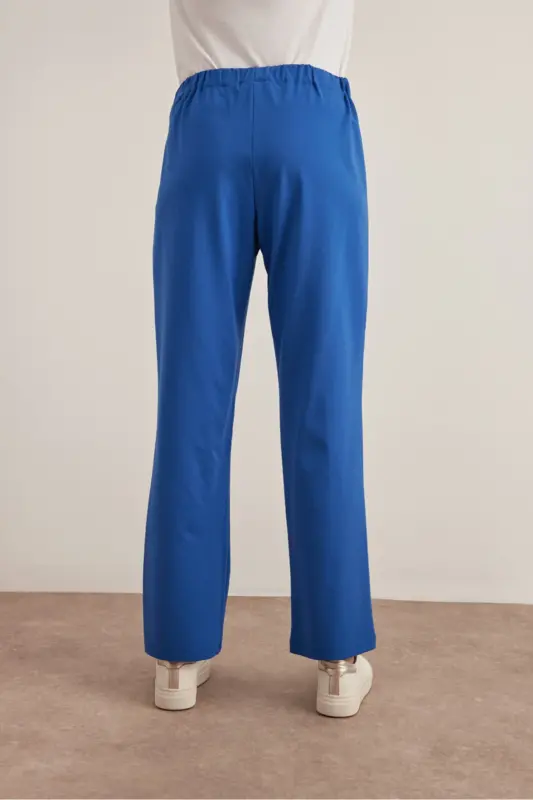 Rahat Kesim Pantolon - Mavi - 6