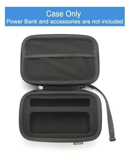 RAIACE Hard Travel Storage Case Compatible with Anker 27,650mAh 250W PowerBank + Anker 100W Charging Base. (case only) - Black - RAIACE (1)