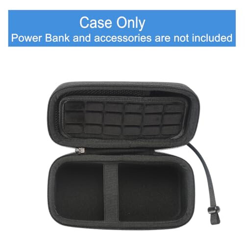 RAIACE Hard Travel Storage Case Compatible with Anker Power Bank 27650mAh 250W. (case only) - Black - 3