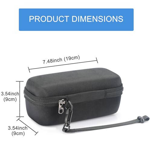 RAIACE Hard Travel Storage Case Compatible with Anker Power Bank 27650mAh 250W. (case only) - Black - 5