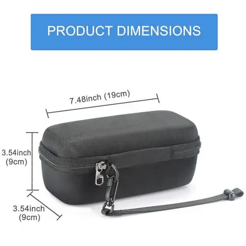 RAIACE Hard Travel Storage Case Compatible with Anker Power Bank 27650mAh 250W. (case only) - Black - 5