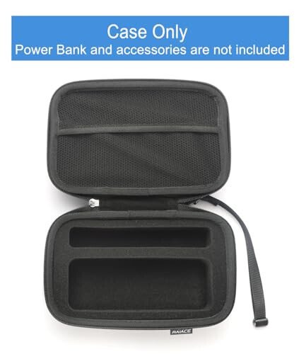RAIACE Hard Travel Storage Case Compatible with Anker 27,650mAh 250W PowerBank + Anker 100W Charging Base. (case only) - Black - RAIACE (1)
