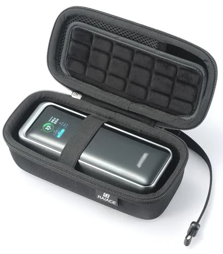 RAIACE Hard Travel Storage Case Compatible with Anker Power Bank 27650mAh 250W. (case only) - Black - RAIACE