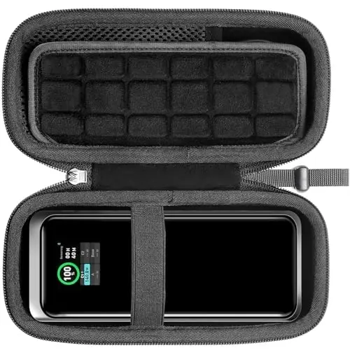 RAIACE Hard Travel Storage Case Compatible with Anker Power Bank 27650mAh 250W. (case only) - Black - 1