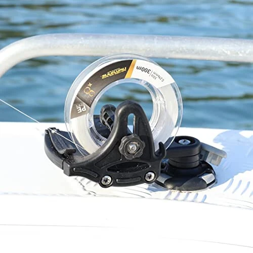 RAILBLAZA Qayiq yoki Kayaklar Uchun Baliq Ovi Qatorini Sarg'ish Stantsiyasi, StarPortlar, Reльslar yoki Mahkamlangan O'rnatishlar Uchun Aylanuvchi Taglikli Sozlanuvchi - 4