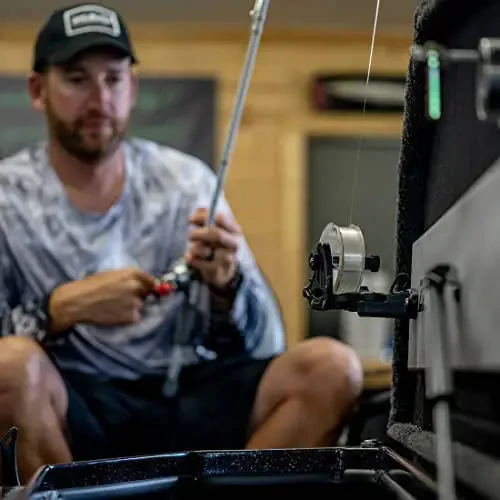 RAILBLAZA Qayiq yoki Kayaklar Uchun Baliq Ovi Qatorini Sarg'ish Stantsiyasi, StarPortlar, Reльslar yoki Mahkamlangan O'rnatishlar Uchun Aylanuvchi Taglikli Sozlanuvchi - 5