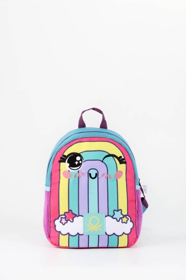 Rainbow Patterned Girls Kindergarten Bag - 9