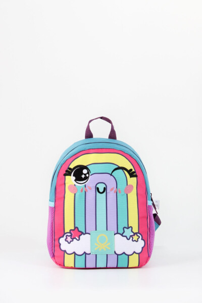 Rainbow Patterned Girls Kindergarten Bag - 2