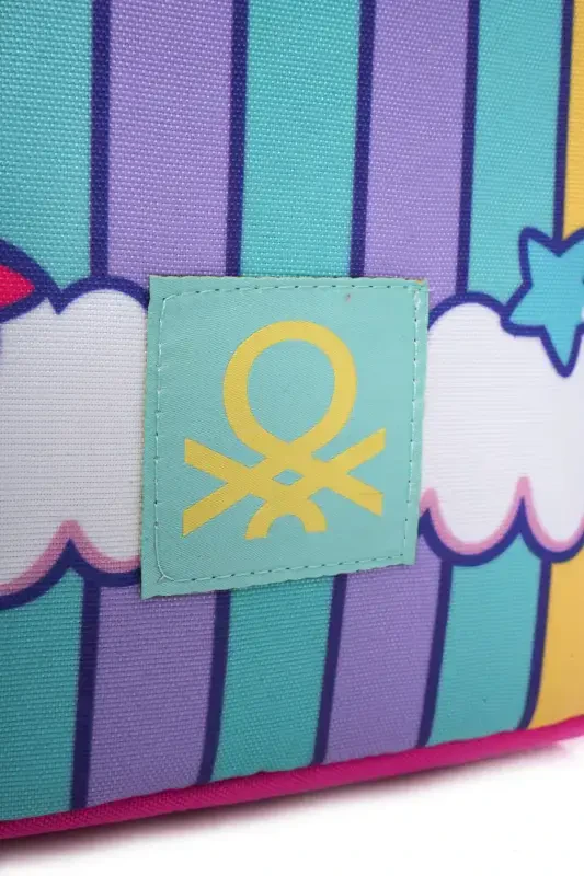Rainbow Patterned Girls Kindergarten Bag - 4