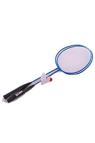 Raket toʻplami 2 ta badminton raketkasi 1 ta badminton toʻpi - 1