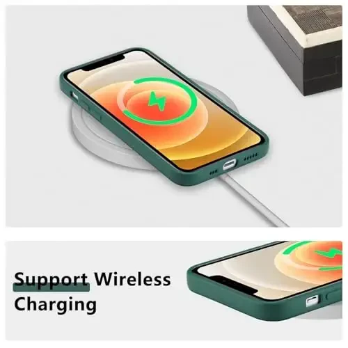 RALEAVO iPhone 12 uchun gul naqshli silikon gʻilofi, qizlar va ayollar uchun gulli ромашками naqshli yoqimli telefon gʻilofi, iPhone 12 uchun ingichka yumshoq rezina himoya gʻilofi (6.1