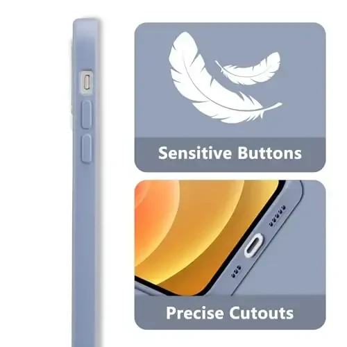 RALEAVO iPhone 12 uchun gulli g‘ilof, qizlar uchun chiroyli gul shoxli naqshli suyuq silikon qopqoq, ayollar uchun yupqa yumshoq rezina himoya telefon g‘ilofi iPhone 12 (6.1