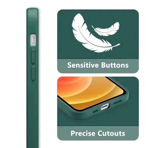 RALEAVO iPhone 12 uchun gulli g'ilof, suyuq silikon qopqoq, qizlar va ayollar uchun gul kosmos naqshli yoqimli telefon qopqog'i, iPhone 12 (6.1