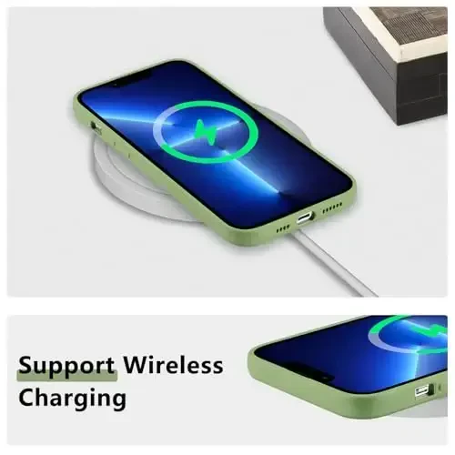 RALEAVO iPhone 13 Pro Max uchun gul naqshli g'ilof, suyuq silikon qopqoq, qizlar va ayollar uchun gul kosmos naqshli yoqimli telefon qopqog'i, iPhone 13 Pro Max (6,7