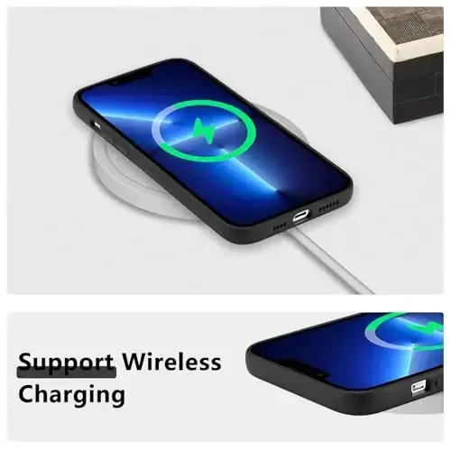 RALEAVO iPhone 13 Pro Max uchun gul naqshli suyuq silikonli chexol, qizlar va ayollar uchun gul ромашка naqshli yoqimli telefon chexoli, iPhone 13 Pro Max (6,7