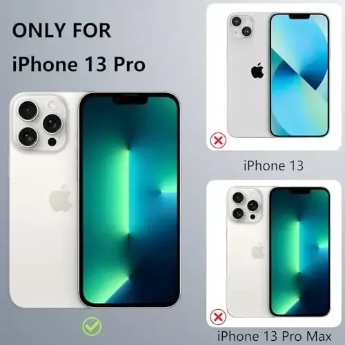 RALEAVO iPhone 13 Pro uchun gul naqshli g'ilof, suyuq silikon qopqoq, qizlar va ayollar uchun gul novdasi naqshli yoqimli telefon qopqog'i, iPhone 13 Pro uchun nozik yumshoq rezina himoya telefon qutisi (6,1