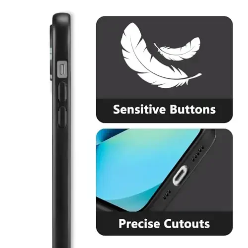 RALEAVO iPhone 13 uchun gul naqshli g'ilof, qizlar uchun chiroyli gul novdasi naqshli suyuq silikon qopqoq, iPhone 13 6.1