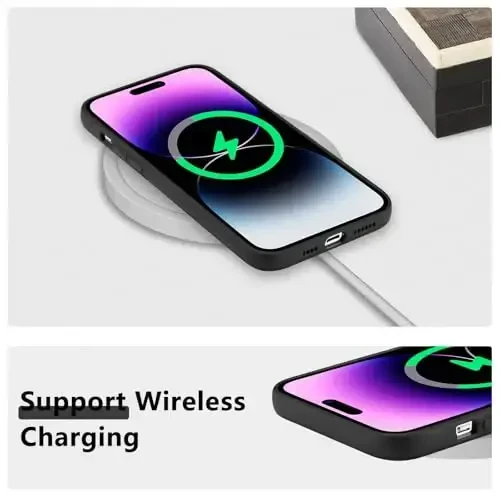 RALEAVO iPhone 14 Pro Max uchun gulli g'ilof, suyuq silikon qopqoq, qizlar va ayollar uchun gul ромашками naqshli yoqimli telefon qopqog'i, iPhone 14 Pro Max uchun ingichka yumshoq rezina himoya telefon qutisi (6,7