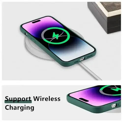 RALEAVO iPhone 14 Pro Max uchun gulli gʻilof, suyuq silikonli, gulli kosmos naqshli, qizlar uchun yoqimli telefon gʻilofi, ayollar uchun ingichka yumshoq rezina himoya gʻilofi iPhone 14 Pro Max 6.7