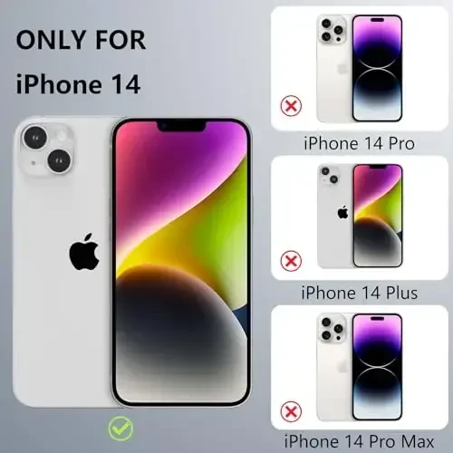 RALEAVO iPhone 14 uchun gulli gʻilof, gulli shox naqshli suyuq silikon qopqoq, qizlar ayollar uchun yoqimli telefon qopqoq, iPhone 14 uchun ingichka yumshoq rezina himoya telefon qopqogʻi (6,1