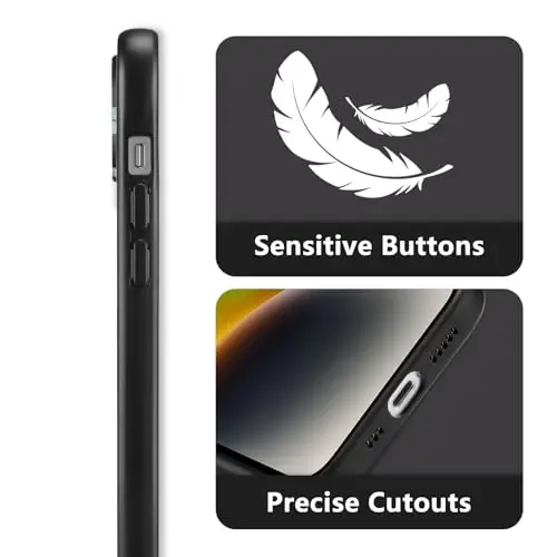 RALEAVO iPhone 14 uchun gulli g'ilof, qizlar uchun yoqimli gul shoxli naqshli suyuq silikon qopqoq, iPhone 14 (6.1