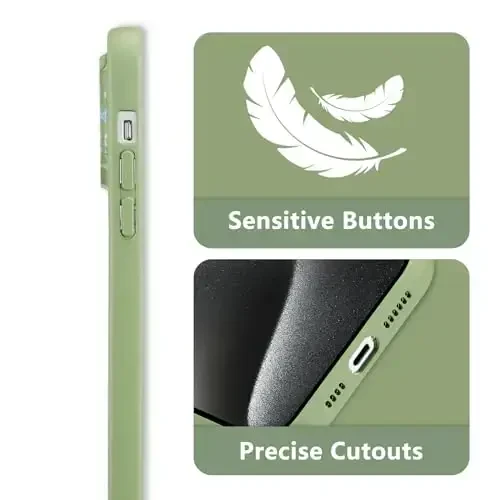 RALEAVO iPhone 15 Pro Max uchun gulli chexol, qizlar va ayollar uchun chiroyli gul novdasi naqshli suyuq silikon qopqoq, iPhone 15 Pro Max uchun ingichka yumshoq rezina himoya telefon qutisi (6,7