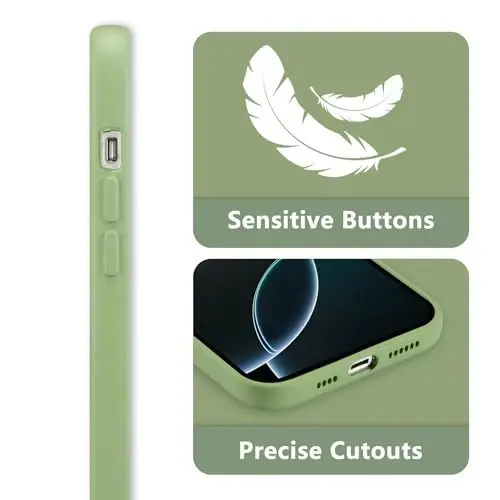 RALEAVO Floral Case for iPhone 16 Pro Max,Liquid Silicone Cover with Flower Daisies Pattern Cute Phone Cover for Girls Women Slim Soft Rubber Protective Phone Case for iPhone 16 Pro Max (6.9