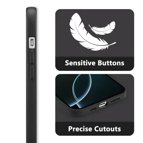 RALEAVO iPhone 16 Pro uchun g'ilof, suyuq silikonli qopqoq, qizlar ayollar uchun yoqimli barg naqshli gul telefon qopqog'i, iPhone 16 Pro (6.3