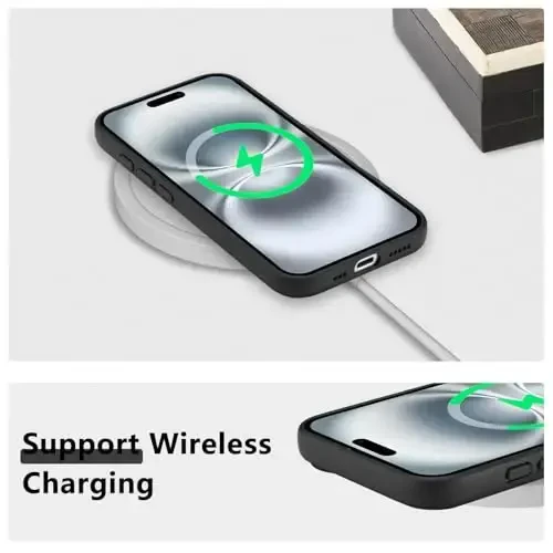 RALEAVO iPhone 16 uchun floral gʻilof, suyuq silikon qoplamali, gul kosmos naqshli, qizlar va ayollar uchun yoqimli telefon gʻilofi, ingichka yumshoq rezina himoya telefon gʻilofi iPhone 16 (6.1