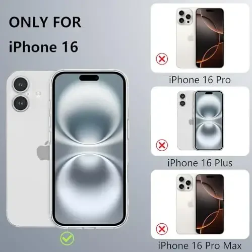 RALEAVO iPhone 16 uchun g'ilof, suyuq silikon qopqoq, qizlar va ayollar uchun yoqimli barg naqshli gul telefon qopqog'i, iPhone 16 uchun nozik yumshoq rezina himoya telefon qutisi (6,1