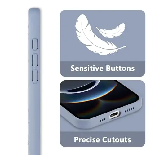 RALEAVO iPhone 16e uchun floral g'ilof, qizlar uchun chiroyli gul novdasi naqshli suyuq silikon qopqoq, ayollar uchun nozik yumshoq rezina himoya telefon g'ilofi iPhone 16e (6.1
