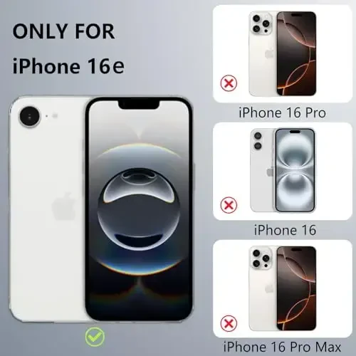 RALEAVO iPhone 16e uchun gul naqshli g'ilofi, qizlar va ayollar uchun chiroyli gul novdasi naqshli suyuq silikon qopqoq, iPhone 16e (6,1