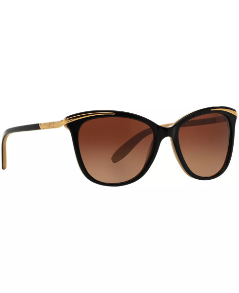 Ralph Lauren Polarize Güneş Gözlüğü, RA5203 BLACK TAN/ BROWN GRADIENT POLAR - 3