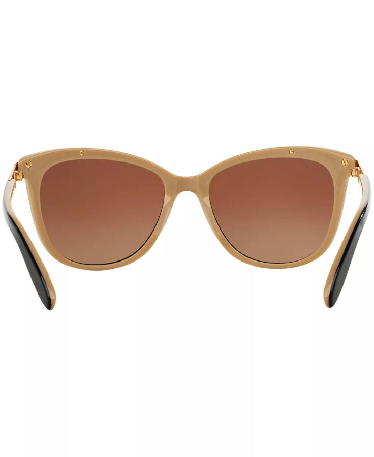 Ralph Lauren Polyarizatsiya Qoshilgan Quyosh Ko'zoynaklari, RA5203 BLACK TAN/ BROWN GRADIENT POLAR - 5