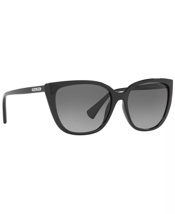 Ralph Women's Polarized Sunglasses, RA5274 56 SHINY BLACK/POLAR GRADIENT GREY - 3