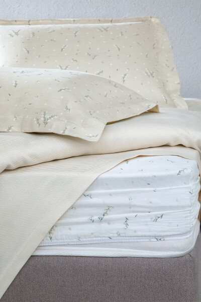 Ramona Single Bamboo Quilt Set - Ecru - 3