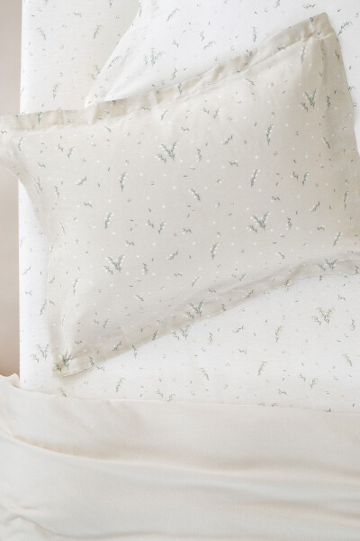 Ramona Single Bamboo Quilt Set - Ecru - YATAŞ (1)