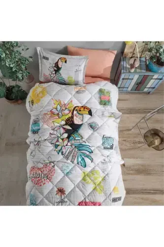 Ranforce 100% Cotton Single Bed Set Paradise - 1