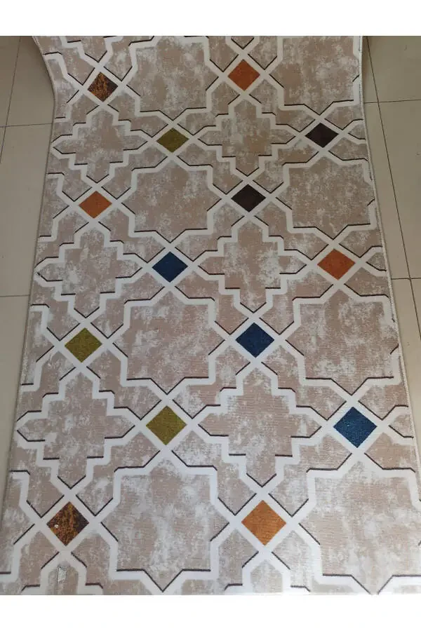 Rang-barang, yuvilishi mumkin, sirg'alimagan taglik to'rt fasllik, zal, hammom, balkon va yoshlik xonalar uchun yo'l gilim - 1