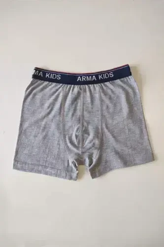 Rangli O'g'il bolalar bokser 3ta qadoq Paxta Likrali - 5