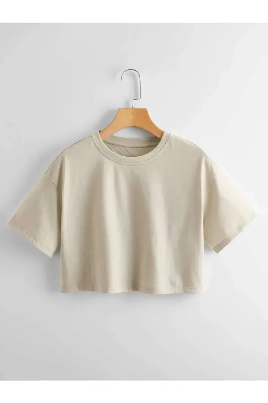 Rangli Oversize Crop Tshirt-SUYAK - 1