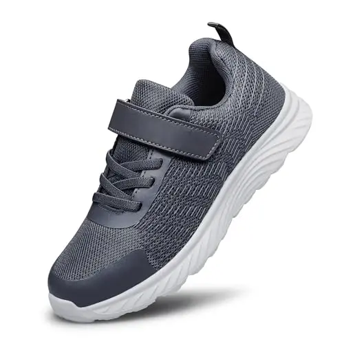 Raoendis Boys Girls Sneakers Kids Shoes Lightweight Breathable Athletic Running Tennis Fitness Shoes for Unisex Toddler/Little Kid/Big Kid - 1