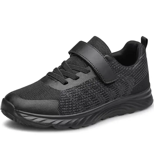 Raoendis Boys Girls Sneakers Kids Shoes Lightweight Breathable Athletic Running Tennis Fitness Shoes for Unisex Toddler/Little Kid/Big Kid 